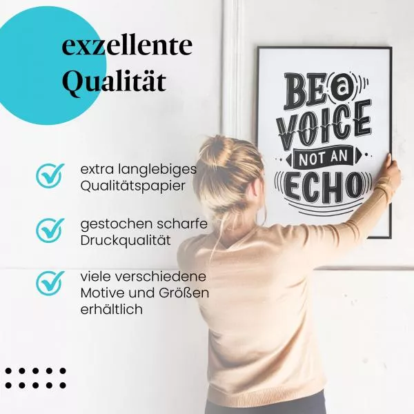 Be a Voice | Postereck 3332 Be a Voice | Postereck 3332