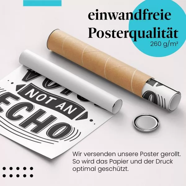 Be a Voice | Postereck 3332 Be a Voice | Postereck 3332