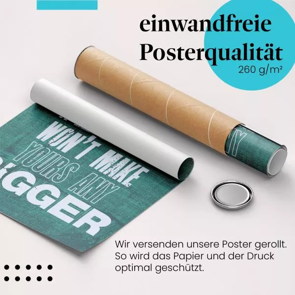 Sei kein Idiot | Postereck 1697 Sei kein Idiot | Postereck 1697