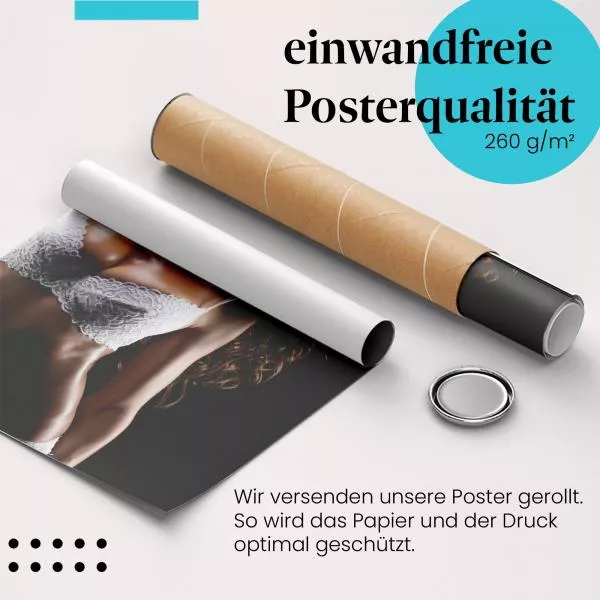 Sinnliche Frau: Weiße Spitze | Postereck 1961 Sinnliche Frau: Weiße Spitze | Postereck 1961