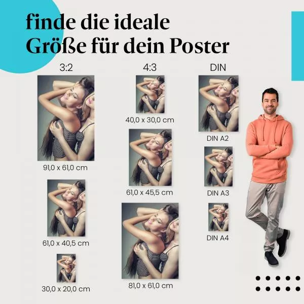 Zärtliche Umarmung | Postereck 3049 Zärtliche Umarmung | Postereck 3049