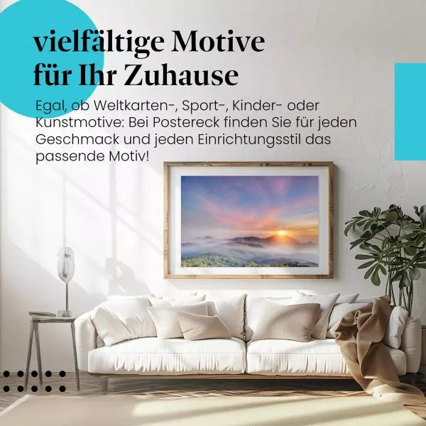 Mystische Berglandschaft | Postereck 3004 Mystische Berglandschaft | Postereck 3004