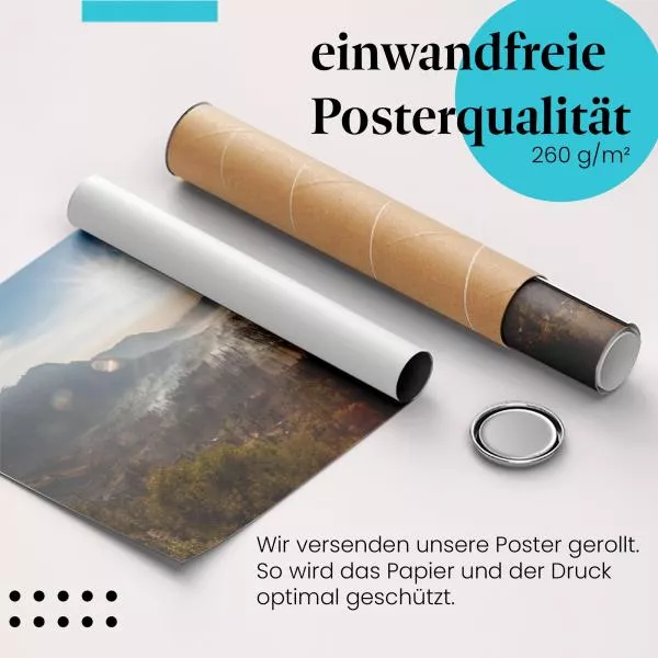Sonnenaufgang im Nebel | Postereck 3029 Sonnenaufgang im Nebel | Postereck 3029