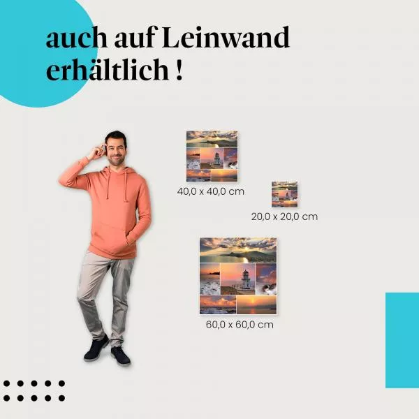 Sonnenuntergang am Meer | Postereck 2307 Sonnenuntergang am Meer | Postereck 2307