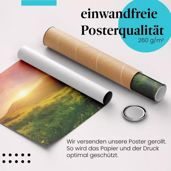 Hügelpanorama | Postereck 3137 Hügelpanorama | Postereck 3137