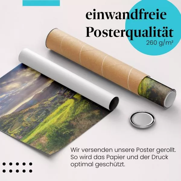 Hügelpanorama | Postereck 2332 Hügelpanorama | Postereck 2332