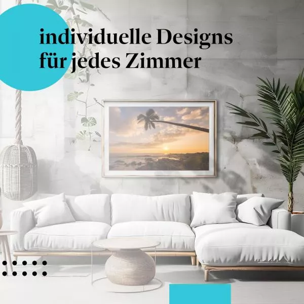 Palmenstrand Idylle | Postereck 2194 Palmenstrand Idylle | Postereck 2194