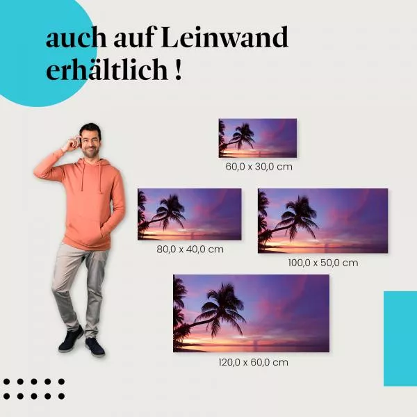 Palmen am Strand | Postereck 3575 Palmen am Strand | Postereck 3575