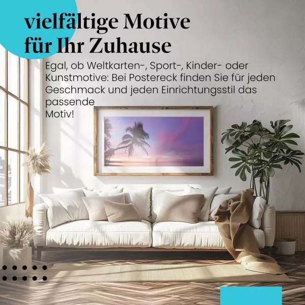 Palmen am Strand | Postereck 3575 Palmen am Strand | Postereck 3575