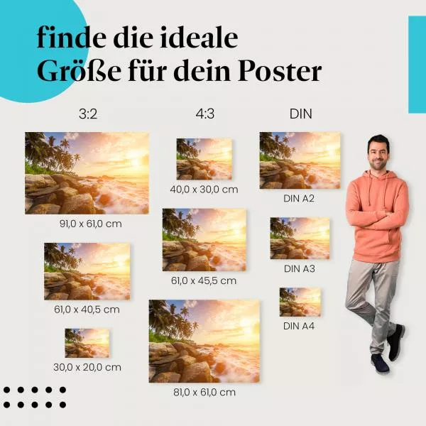 Tropischer Strand | Postereck 2335 Tropischer Strand | Postereck 2335
