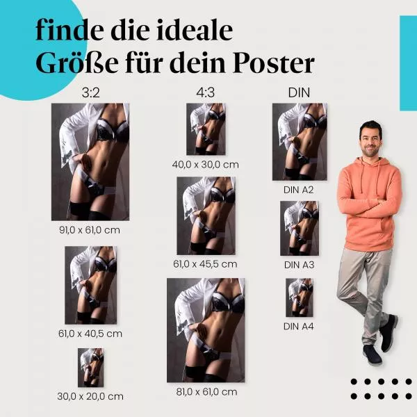Durchtrainierter Körper | Postereck 2855 Durchtrainierter Körper | Postereck 2855