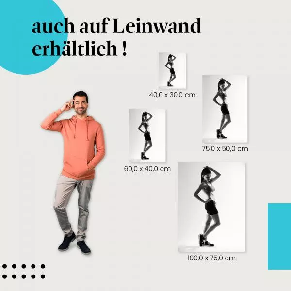 Sportliche Frau | Postereck 3694 Sportliche Frau | Postereck 3694