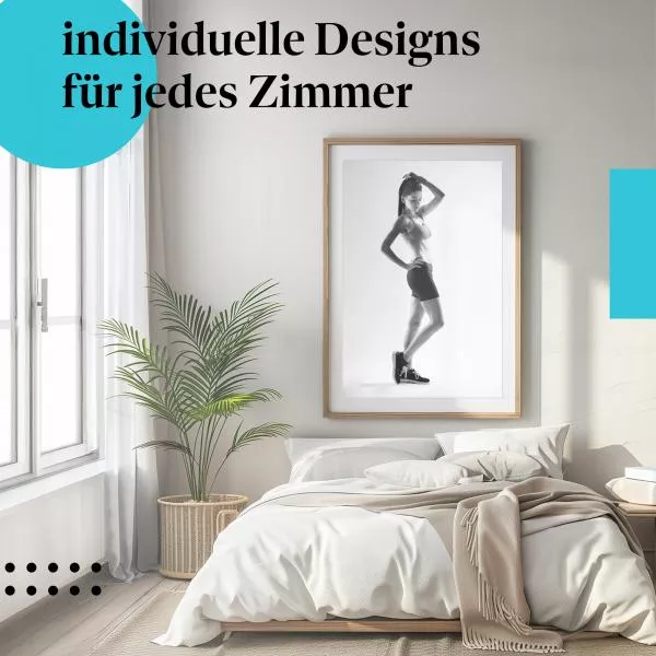 Sportliche Frau | Postereck 3694 Sportliche Frau | Postereck 3694