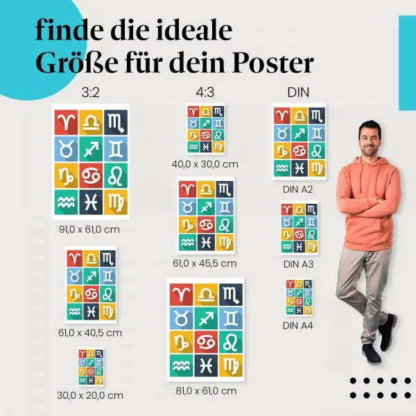 Die 12 Sternzeichen | Postereck 1963