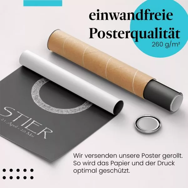 Sternzeichen Stier: Bodenständig | Postereck 1929 Sternzeichen Stier: Bodenständig | Postereck 1929