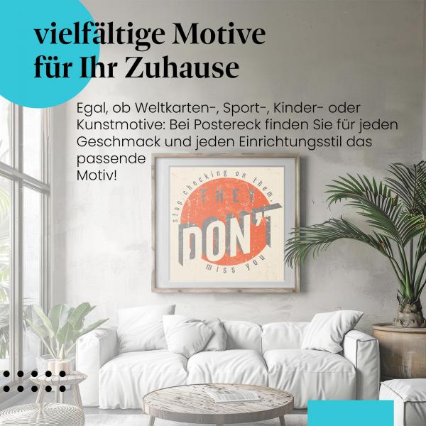 "Stay strong": Typo-Poster - Motivation & Inspiration!