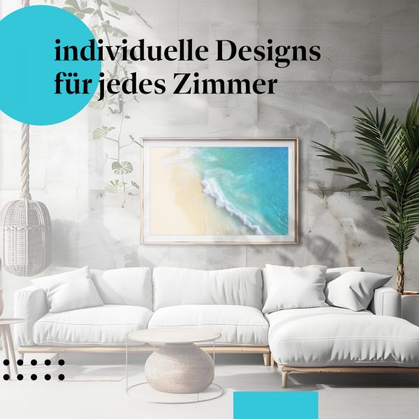 Schlafzimmer Deko: "Strand" Poster: Urlaubsfeeling & Entspannung pur!