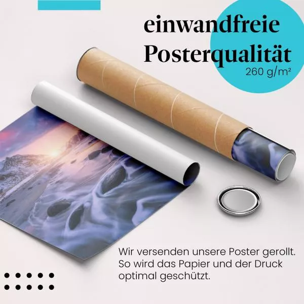 Norwegischer Strand | Postereck 2816 Norwegischer Strand | Postereck 2816