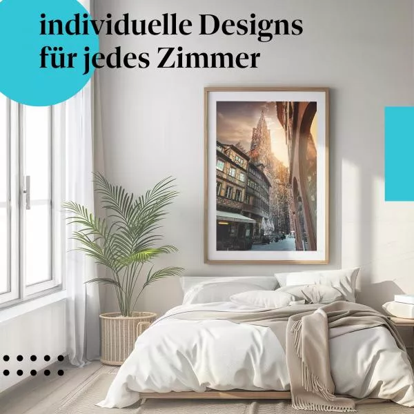Straßburger Münster | Postereck 2631 Straßburger Münster | Postereck 2631