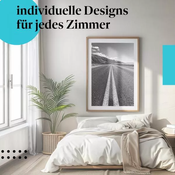 Straße in die Ferne | Postereck 3525 Straße in die Ferne | Postereck 3525