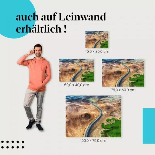 Vulkanlandschaft | Postereck 3832 Vulkanlandschaft | Postereck 3832