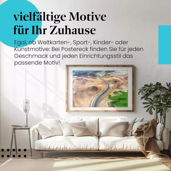 Vulkanlandschaft | Postereck 3832 Vulkanlandschaft | Postereck 3832