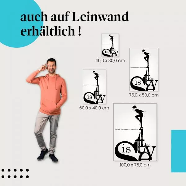 Stil ist die Antwort: Fashion Statement | Postereck 1015 Stil ist die Antwort: Fashion Statement | Postereck 1015