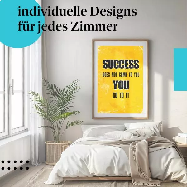 Erreiche deine Ziele: Go for it! | Postereck 1560 Erreiche deine Ziele: Go for it! | Postereck 1560