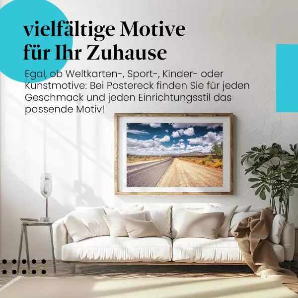 Straße in die Freiheit: Südafrika | Postereck 1528 Straße in die Freiheit: Südafrika | Postereck 1528