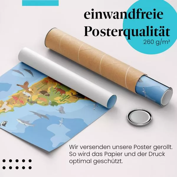Tierwelt Südamerikas | Postereck 4077 Tierwelt Südamerikas | Postereck 4077