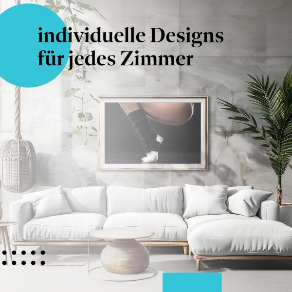 Schlafzimmer Deko: "Ballett" Poster - Für alle, die Tanz & Eleganz lieben.