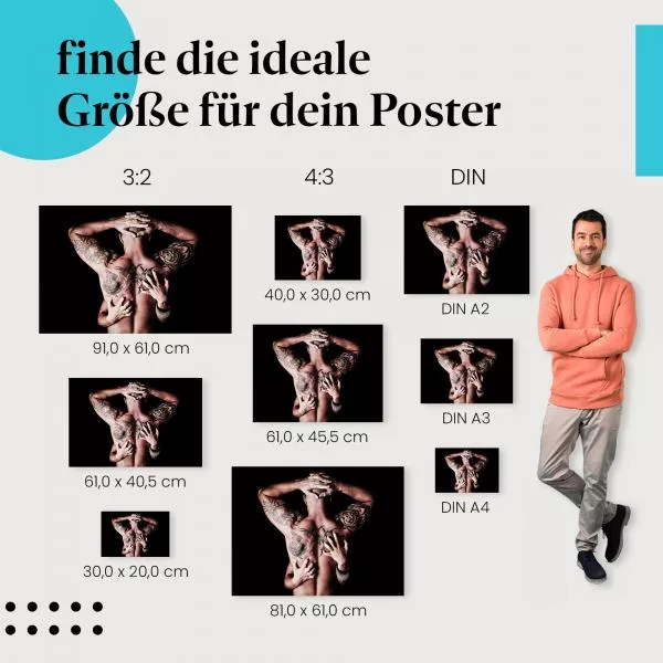 Tätowierter Rücken: Hände & Körperkunst | Postereck 0045 Tätowierter Rücken: Hände & Körperkunst | Postereck 0045