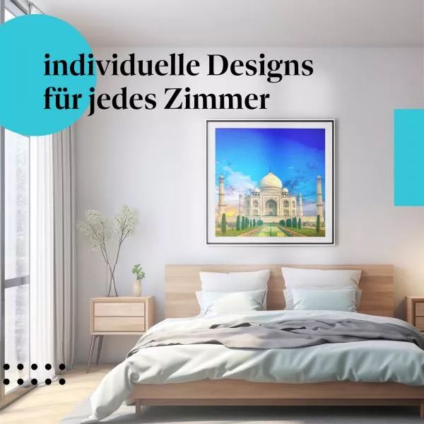 Taj Mahal Sonnenuntergang | Postereck 2399 Taj Mahal Sonnenuntergang | Postereck 2399