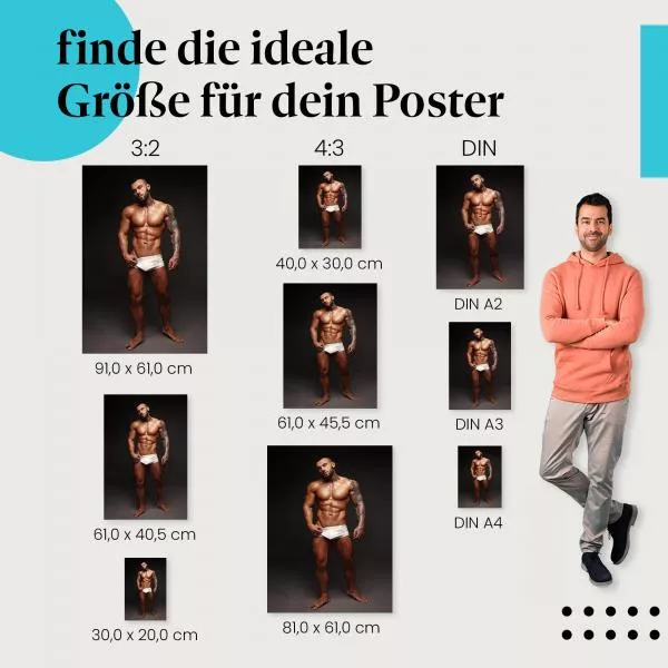 Selbstbewusster Blick | Postereck 2732 Selbstbewusster Blick | Postereck 2732