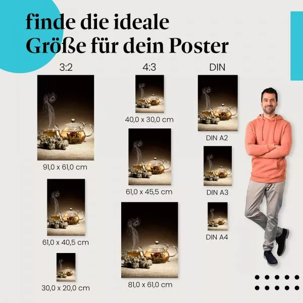 Blühender Tee | Postereck 3138 Blühender Tee | Postereck 3138