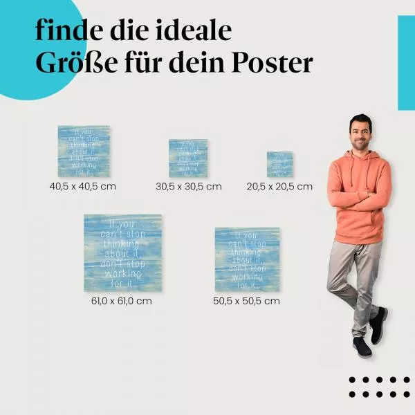 Gib nicht auf | Postereck 2325 Gib nicht auf | Postereck 2325
