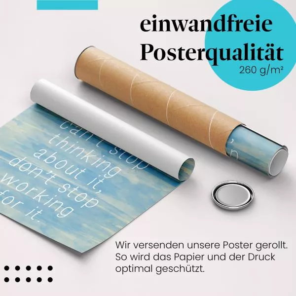 Gib nicht auf | Postereck 2325 Gib nicht auf | Postereck 2325