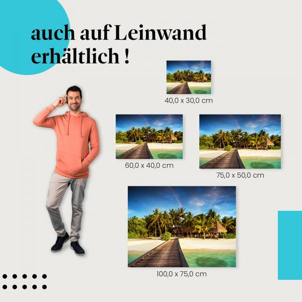 Leinwandbild "Tropisches Paradies": Reise & Traumurlaub