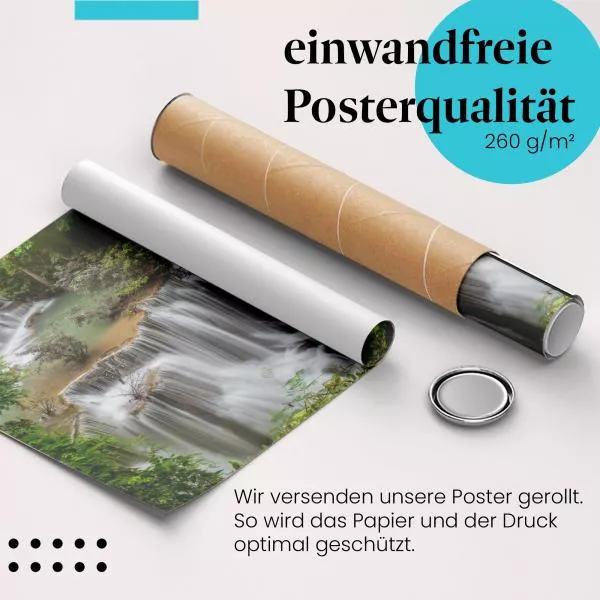 Dschungelwasserfall | Postereck 3259 Dschungelwasserfall | Postereck 3259