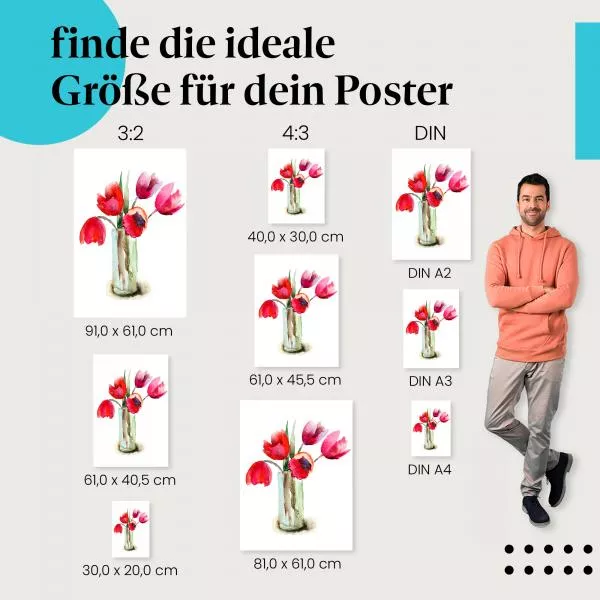 Tulpen Aquarell | Postereck 3687 Tulpen Aquarell | Postereck 3687