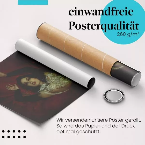 Vampirin auf Samt | Postereck 2829 Vampirin auf Samt | Postereck 2829