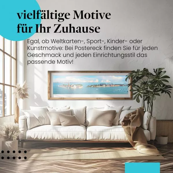 Venedig aus der Luft | Postereck 2550 Venedig aus der Luft | Postereck 2550