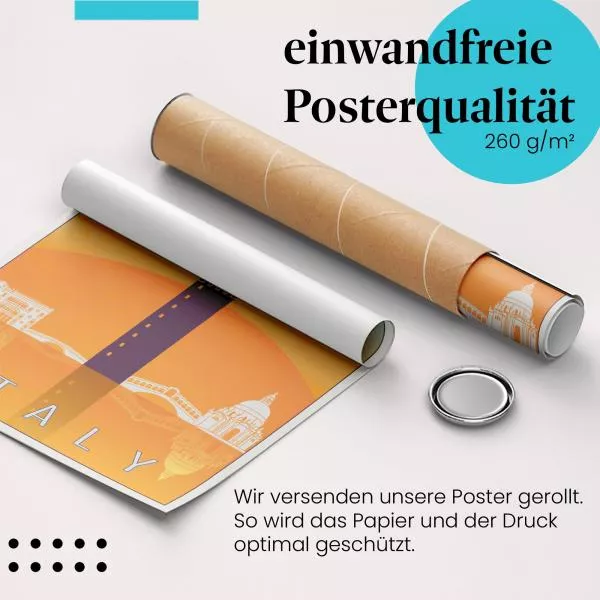 Venedig: Reiseposter | Postereck 1854 Venedig: Reiseposter | Postereck 1854