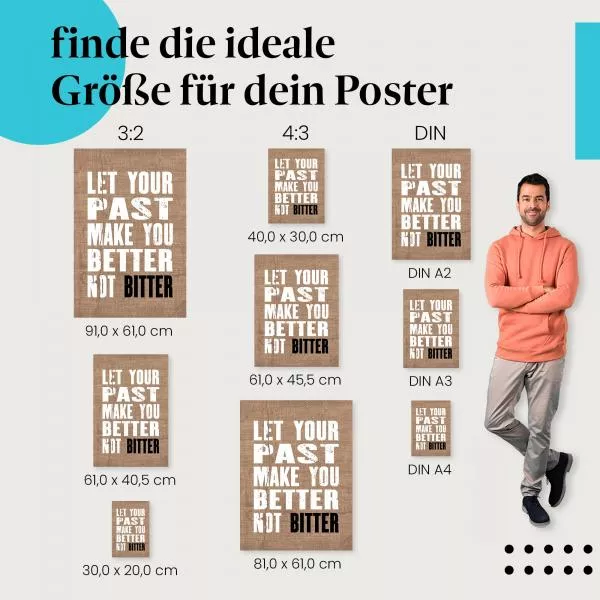 Lass deine Vergangenheit… | Postereck 1727 Lass deine Vergangenheit… | Postereck 1727