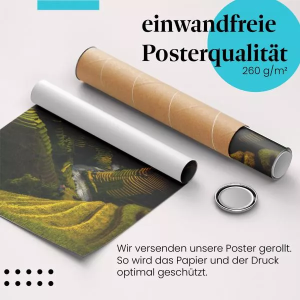 Goldene Reisfelder | Postereck 2198 Goldene Reisfelder | Postereck 2198
