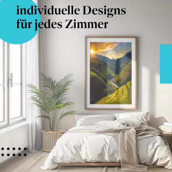 Goldene Reisfelder | Postereck 2198 Goldene Reisfelder | Postereck 2198