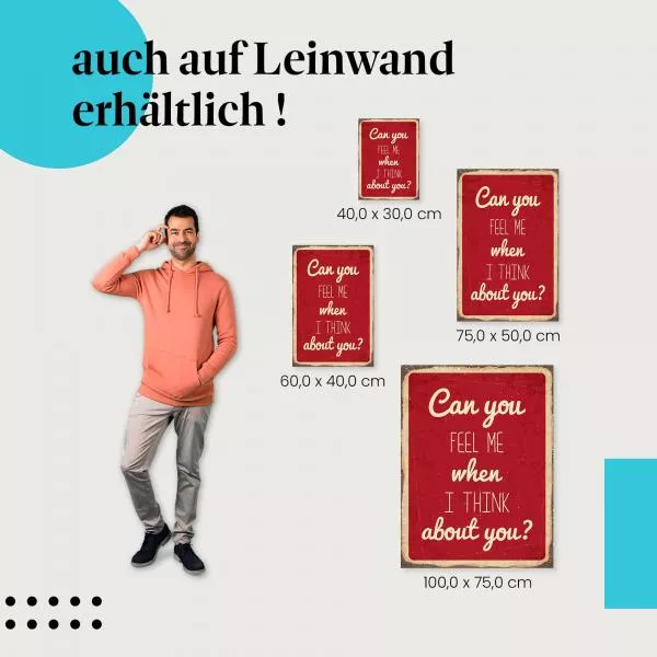 "Kannst du mich fühlen?": Vintage & Liebe | Postereck 0850 "Kannst du mich fühlen?": Vintage & Liebe | Postereck 0850