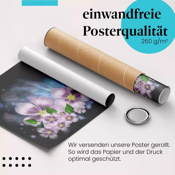 Blütenzauber: Violett & Magisch | Postereck 1829 Blütenzauber: Violett & Magisch | Postereck 1829