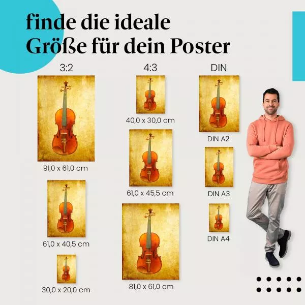 Violine: Klassisch & Vintage | Postereck 0805 Violine: Klassisch & Vintage | Postereck 0805