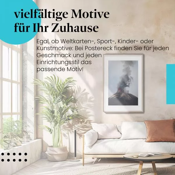 Ätna: Vulkan spuckt Feuer & Asche | Postereck 0413 Ätna: Vulkan spuckt Feuer & Asche | Postereck 0413